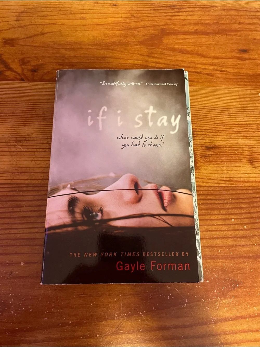 Patent k copy of If I Stay by Gayle Forman